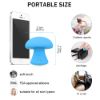 Picture of MUSHROOM Wireless Control Massage Vibrator 9 Vibrating Patterns *Blue