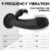 Picture of KING CAESAR G-Spot Rabbit Vibrator*Black