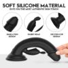 Picture of KING CAESAR G-Spot Rabbit Vibrator*Black