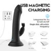Picture of KING CAESAR G-Spot Rabbit Vibrator*Black