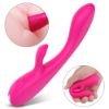 Picture of INSTINCT Ergonomic Silicone Rabbit Vibrator*Rose