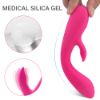 Picture of INSTINCT Ergonomic Silicone Rabbit Vibrator*Rose