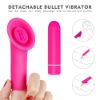 Picture of SEED 2 in 1 Pussy Suction Massage and Bullet Vibrator*Rose