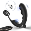 Picture of NOEL Remoted Control Twin Cock Ring with 9 Function Anal Vibrator
