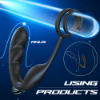 Picture of NOEL Remoted Control Twin Cock Ring with 9 Function Anal Vibrator