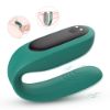 Picture of BAUD Remoet Contolled Wearable Couple's Massager Love Egg Vibrator*Green