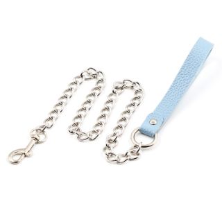 Picture of Bondage Boutique Faux Leather Lead - Azure