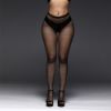 Picture of Rainbow Rhinestone Detail Fishnet Pantyhose*Blue