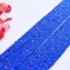 Picture of Rainbow Rhinestone Detail Fishnet Pantyhose*Blue