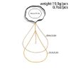 Picture of Two Layer Metal Thigh Chain Jewelry*Silver