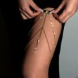 Picture of Two Layer Metal Thigh Chain Jewelry*Golden