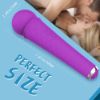 Picture of MOLY Ergonomic Design Massage Wand Soft Removable Medical Silicone*Purple