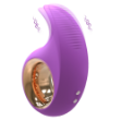 Picture of JODIE Finger Design Vibrating Egg 9 Frequency Tongue Licking*Purple