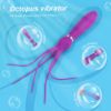 Picture of SQUID Dual Motor Octopus Whip Vibrator*Purple