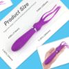 Picture of SQUID Dual Motor Octopus Whip Vibrator*Purple