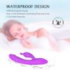 Picture of CANDY 9 Flipping Function Silicone Rabbit Vibrator*Purple