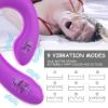 Picture of PHEOBE Adjustable Dual Stimulation Vibrator*Purple
