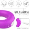 Picture of PHEOBE Adjustable Dual Stimulation Vibrator*Purple
