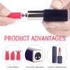 Picture of LIPSTICK 3 Stimulation Lipstick Vibrator*Blue