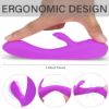 Picture of INSTINCT Ergonomic Silicone Rabbit Vibrator*Purple