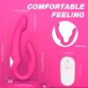 Picture of REGINES Remote Controlled Couple Massager Vibrator*Rose