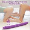 Picture of CICI  Dual Dildo Soft Whip Couple's Vibrator*Purple
