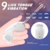 Picture of SUCCUBUS Rose Tongue Licking Vibrator*White