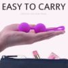 Picture of LOVER Kegel Strength Exercise Silicone Jiggle Ball Set*Purple