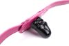 Picture of Restraint Lockable Leather Sexy Mouth Ball Gag SM Sex Toy*Pink