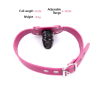 Picture of Restraint Lockable Leather Sexy Mouth Ball Gag SM Sex Toy*Pink