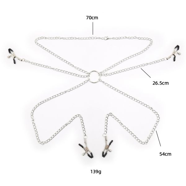 Picture of Dominator Adjustable Neck to Clit Clamps
