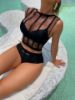 Picture of Call Me Baby 2 Piece Bodystocking Set*Black