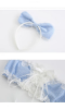Picture of Blue and White Plaid 7 Piece French Maid Costume