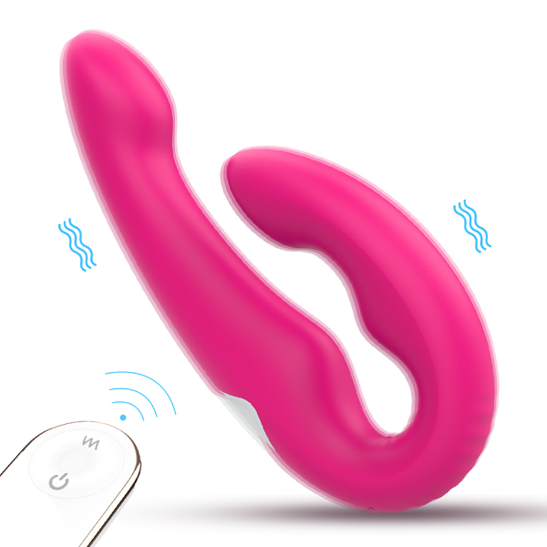 Picture of REGINES Remote Controlled Couple Massager Vibrator*Rose