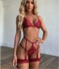 Picture of Plus Size Women's Sexy Splicing Lace Lingerie Set