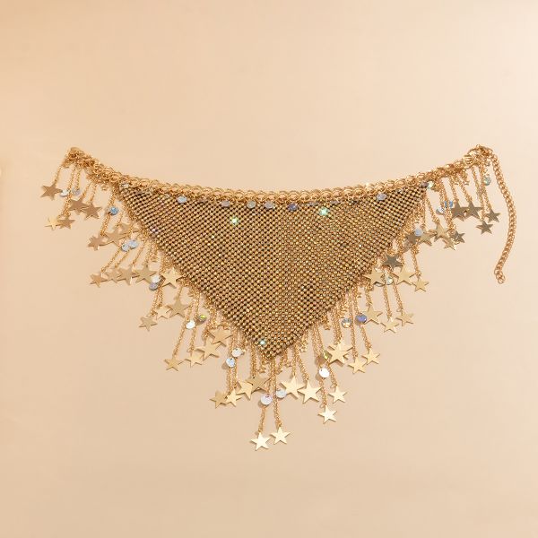 Picture of Golden Shiny Squin Rhinestone Panty