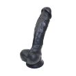 Picture of Mr. Hanson Silicone Dildo with Suction Cup Black 6.7 Inch