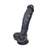 Picture of Mr. Hanson Silicone Dildo with Suction Cup Black 9.4 Inch