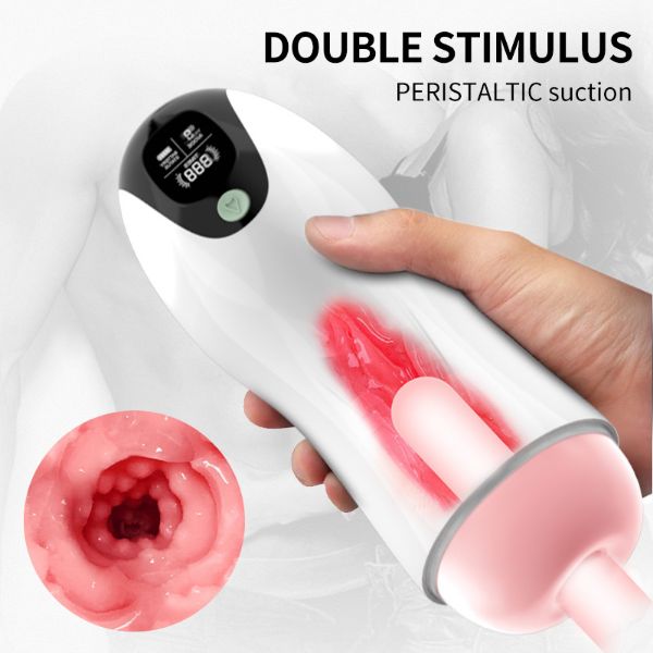Picture of Foxshow M30 Vibrating Sexy Voice Male Masturbator